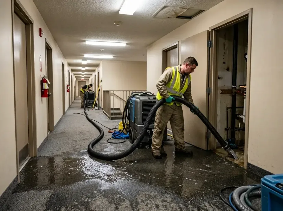 multi-unit-apartment-hallway-f-005 — frequently asked questions, Emergency Burst Pipe Water Extraction & Removal in Vernal,…